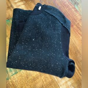 Men's Black Speckled Sweater